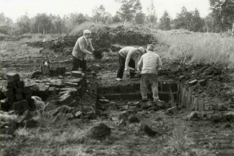 Zo moet het begin van de vervening er ongeveer uit hebben gezien.